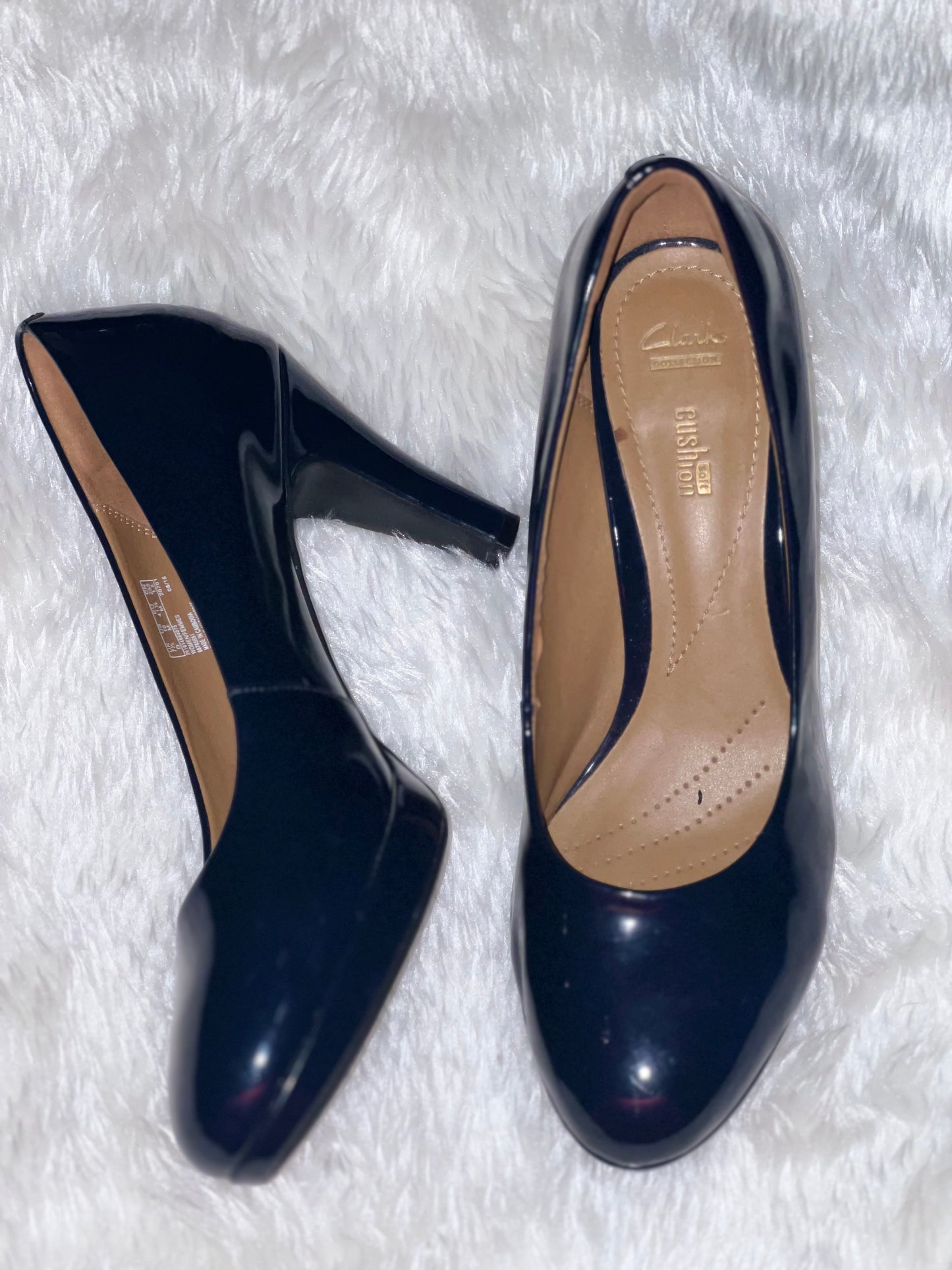 Clark’s Blue Platform Heels Size 10 Medium