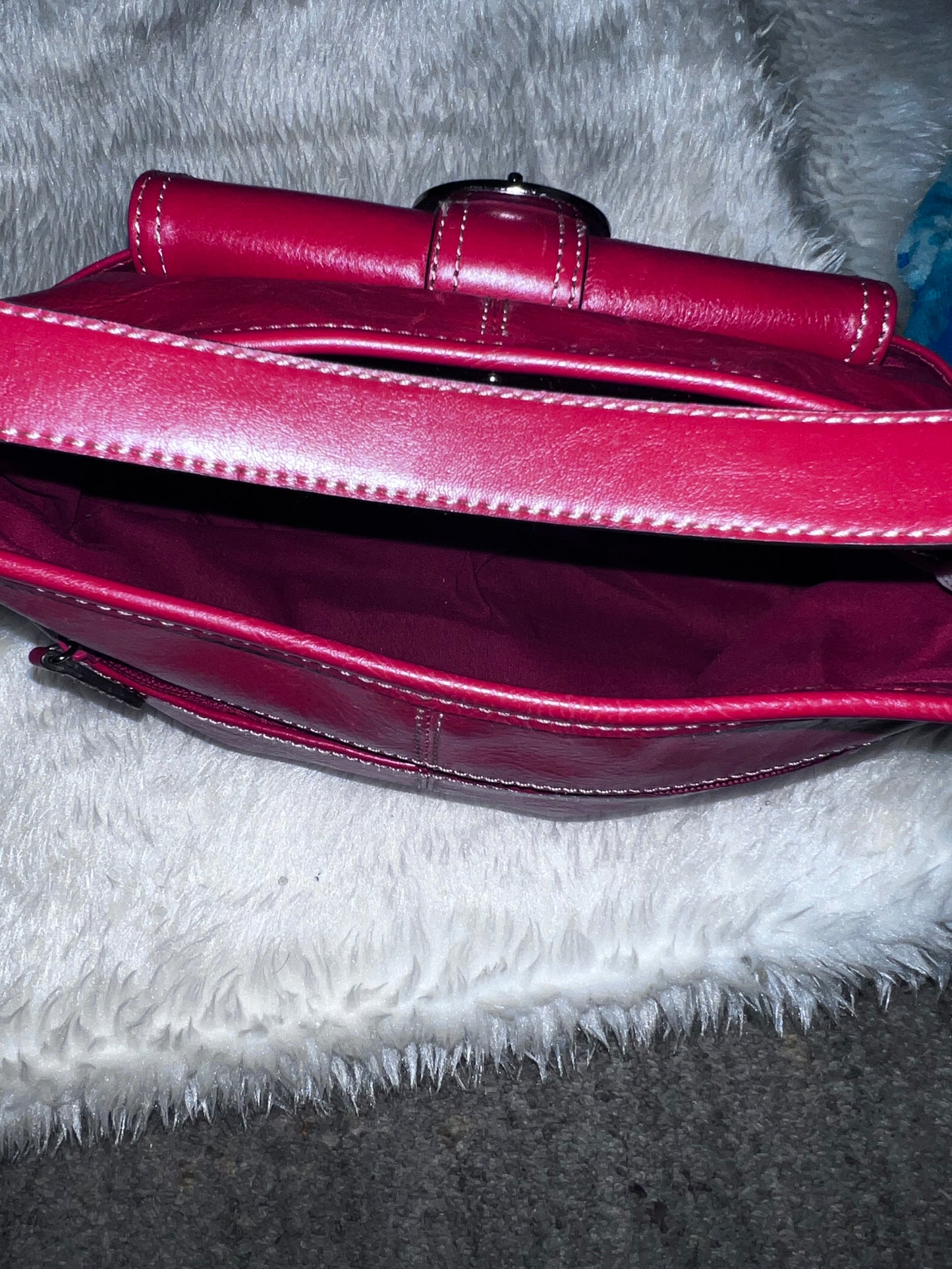 Red Leather Tote