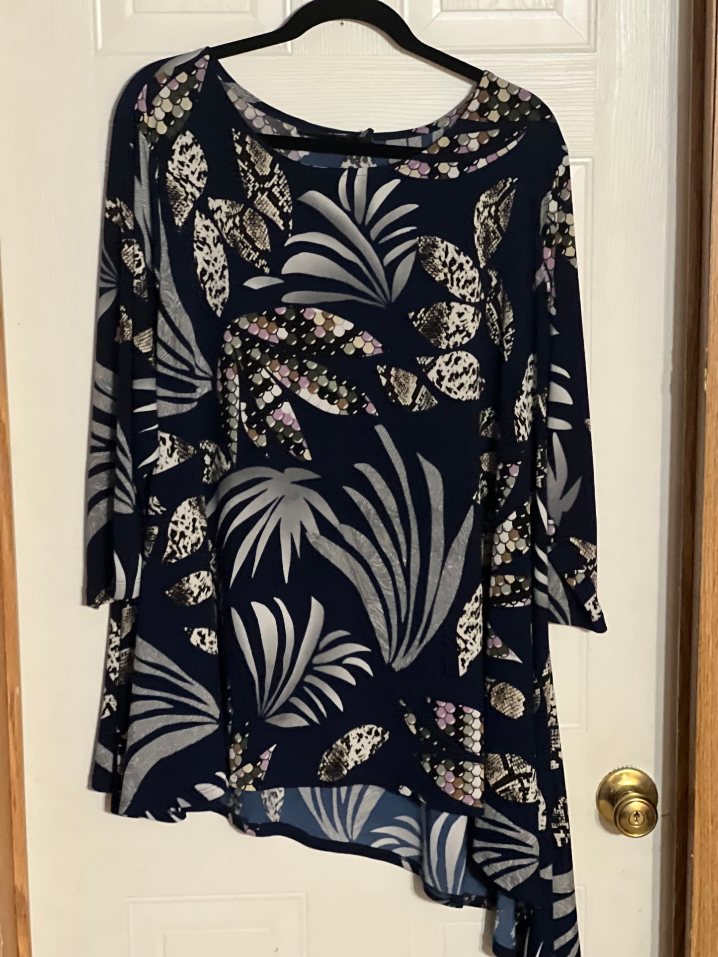 Blue Top & Pants Set Size 3x/22W