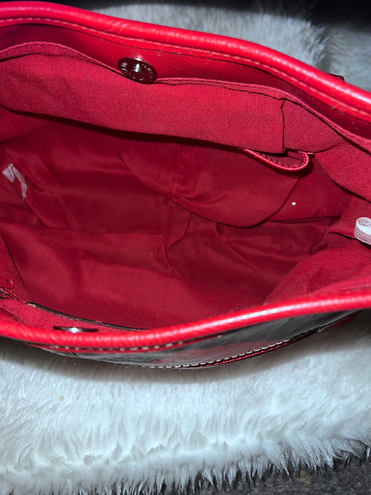 Red Leather Tote
