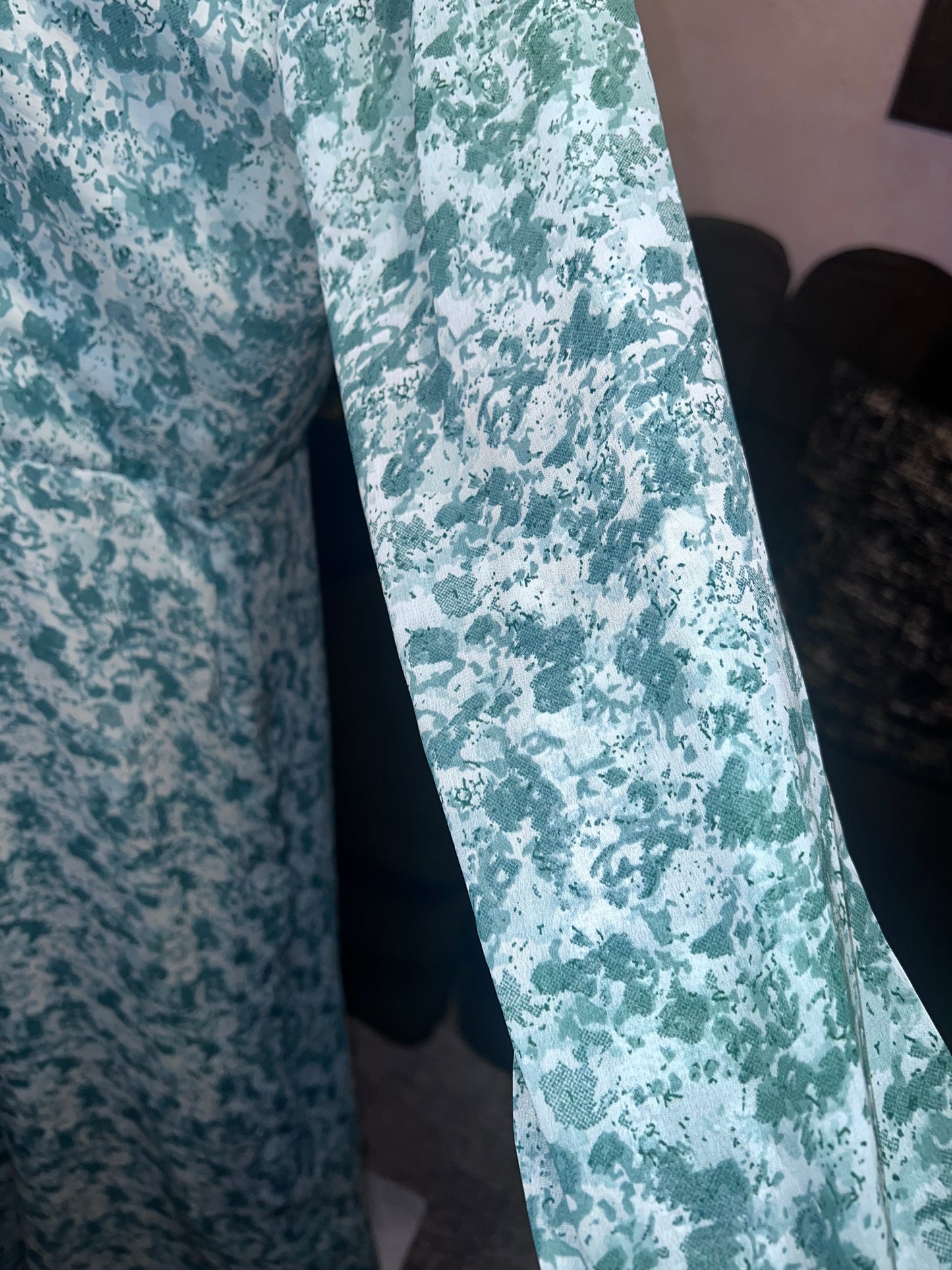 Vivaraa Green & White Dress Size XL