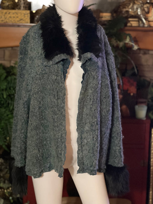 Moon Light Open Sweater Size XXL