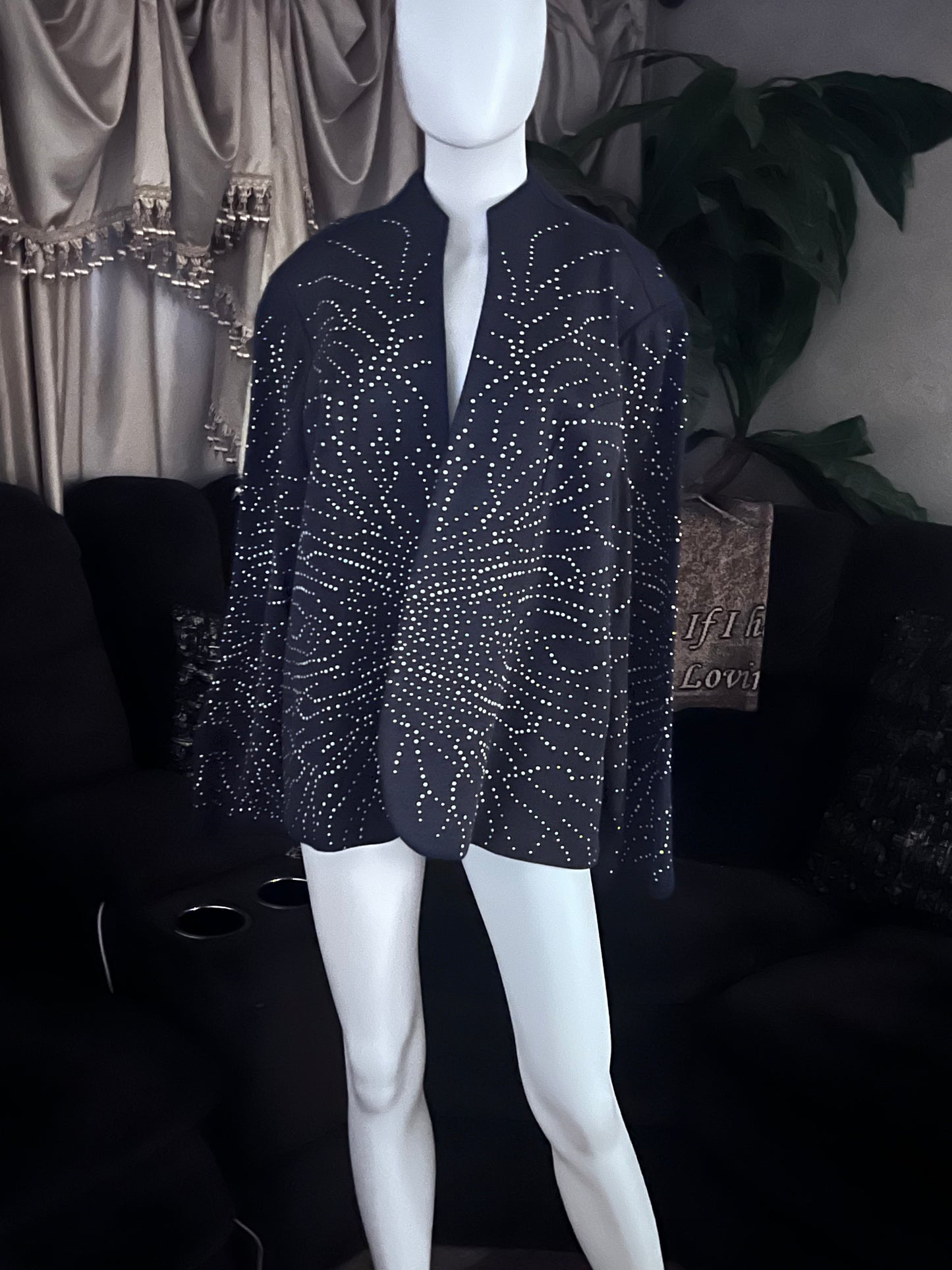 Todd & Olivia Beaded Jacket Size 24W