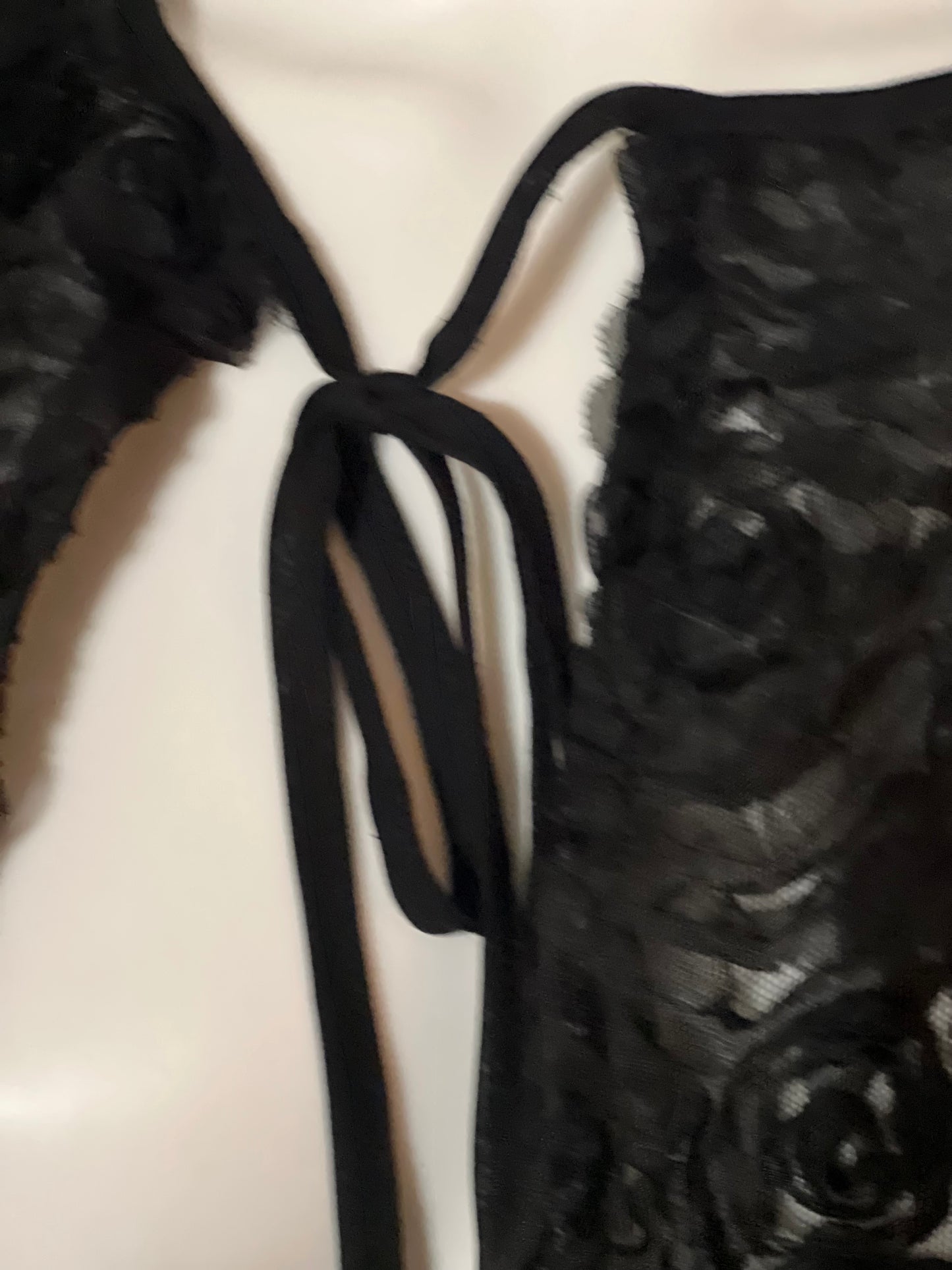 RUY1 Black Shrug Size: One Size