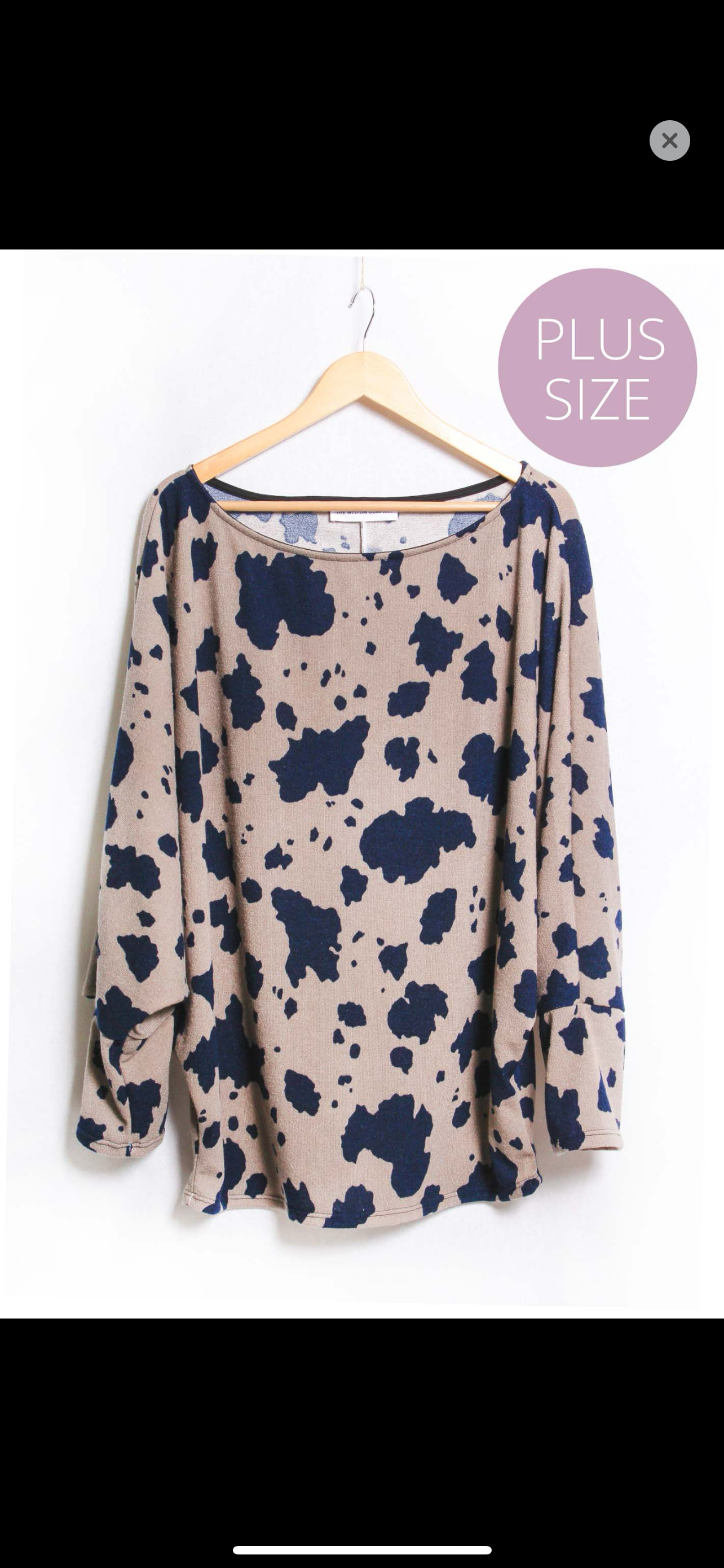 The Medium Company Multicolored Top Size 2x
