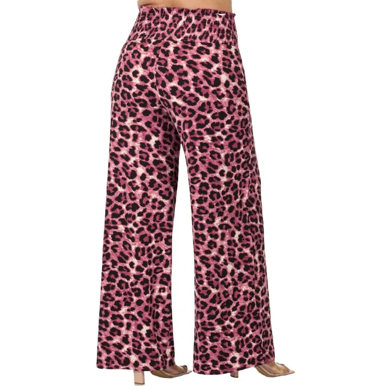 Zenana Pink & Black Pants Size 2x