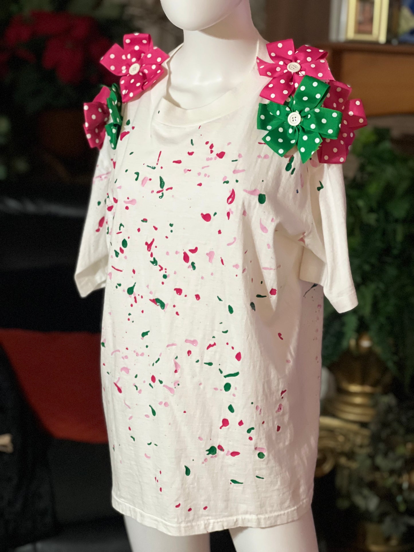 Splish Splash Ribbon Tshirt Size XL