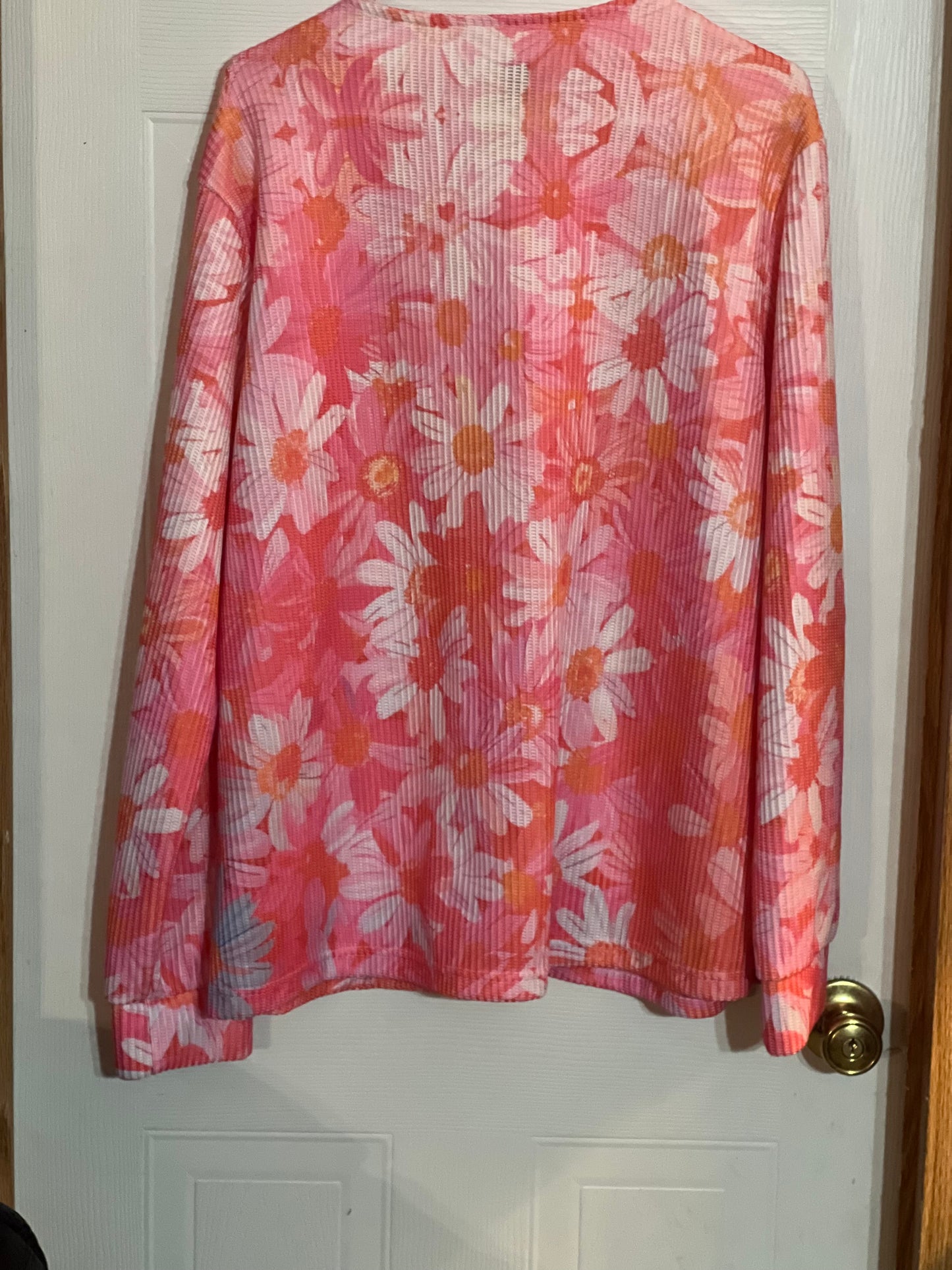 Floral Button Down Top Size XXL