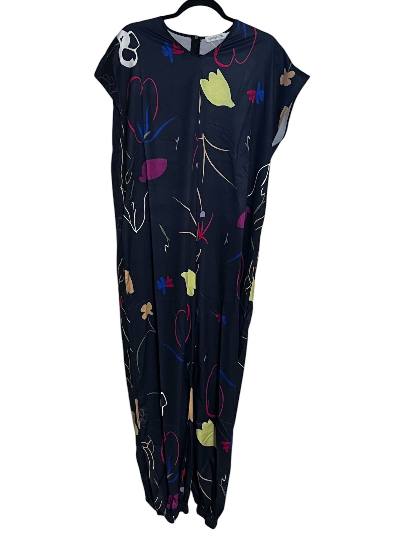 Miss Look Multicolored Jumpsuit Size Medium