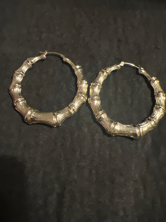 Gold Filled Medium Hoop