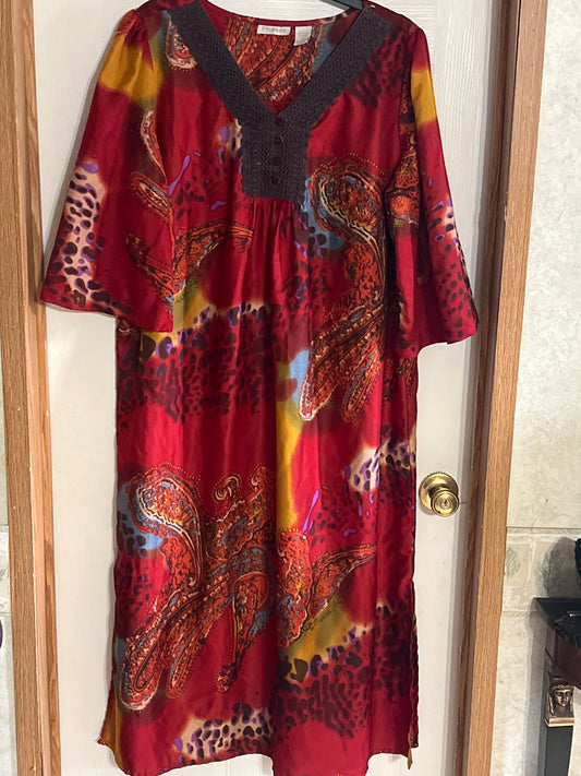 Phases Multicolored Dress XL