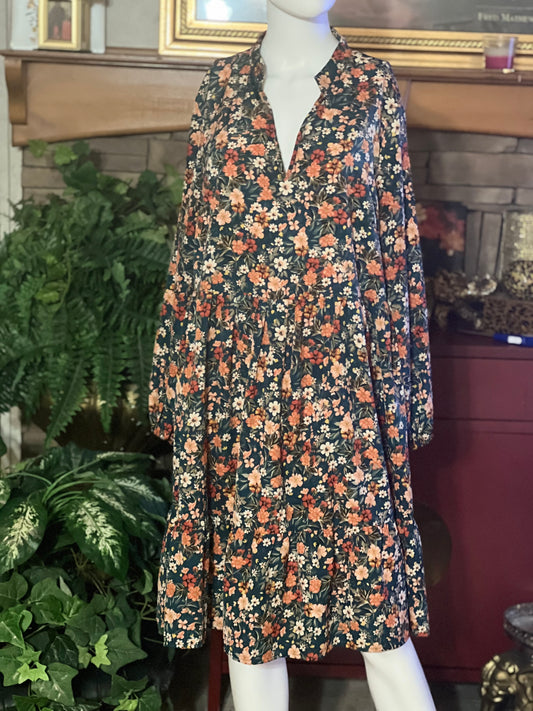 SHEIN Floral Dress Size 1xl