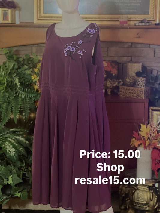 Lane Bryant Dress Size 22W
