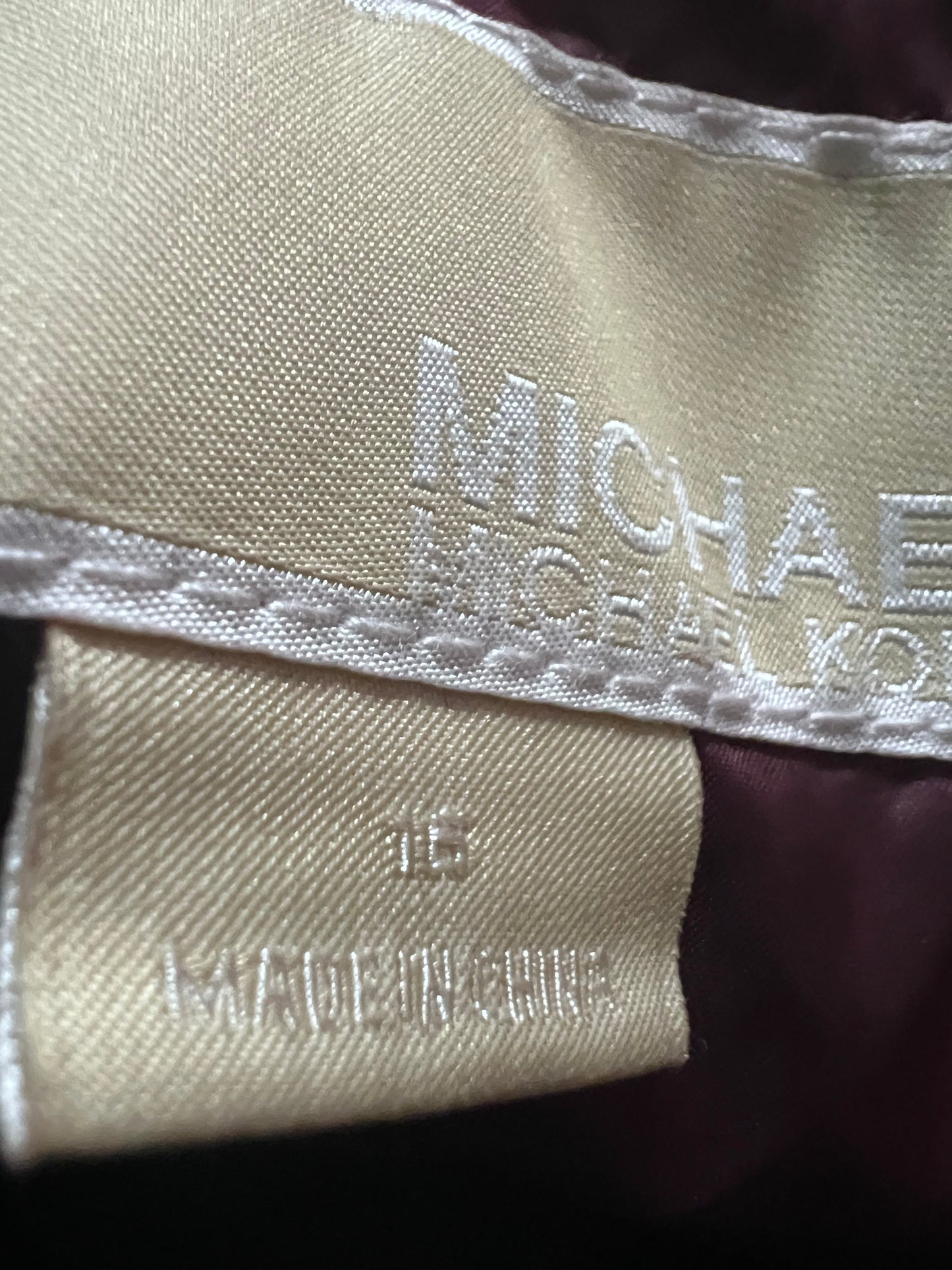 Michael Kors Girls Coat Size 16