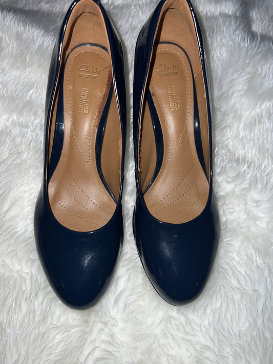 Clark’s Blue Heels Size 10M