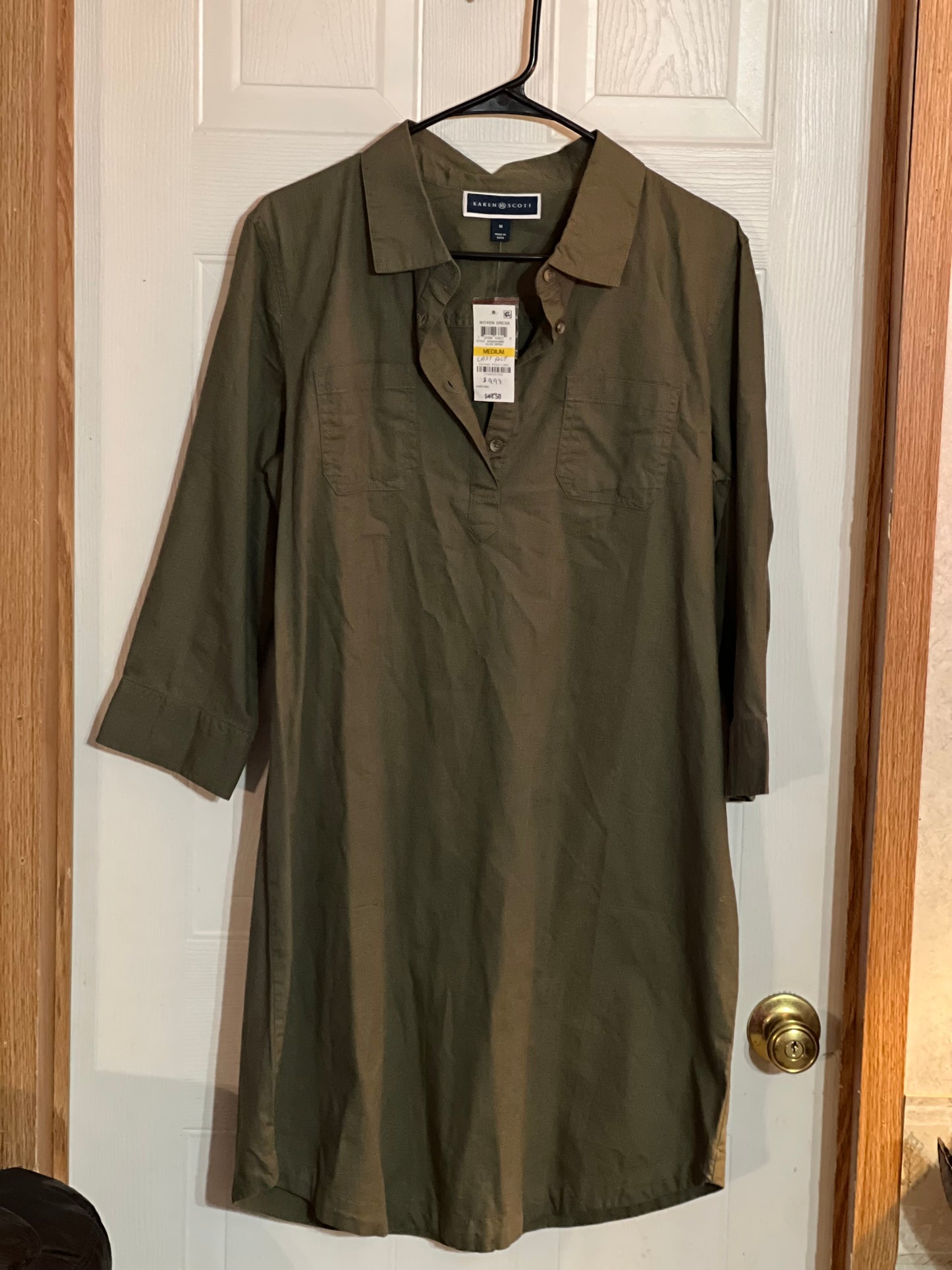 Karen Scott Dress Size Medium New