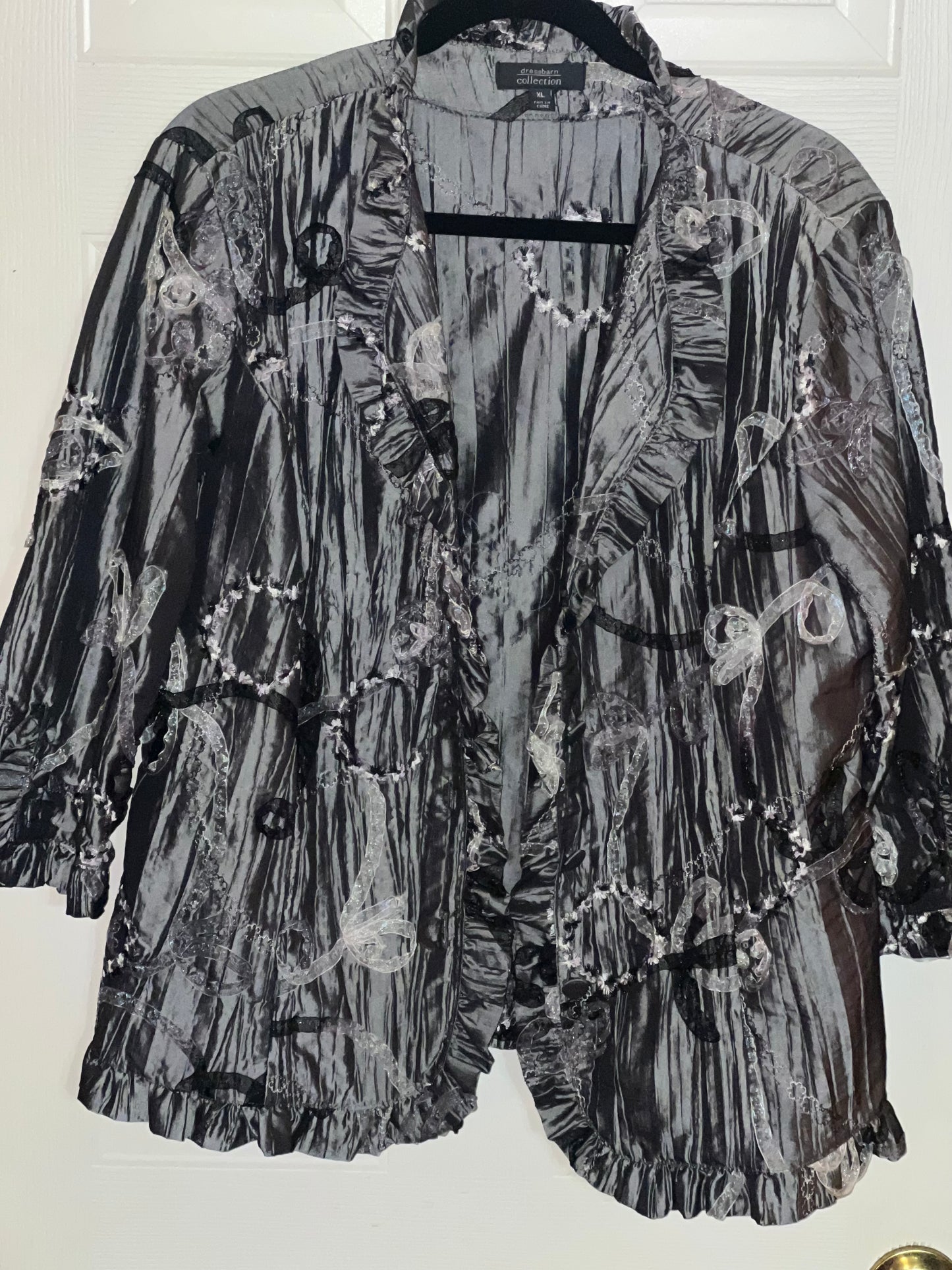 Dress Barn Gray Jacket Size XL