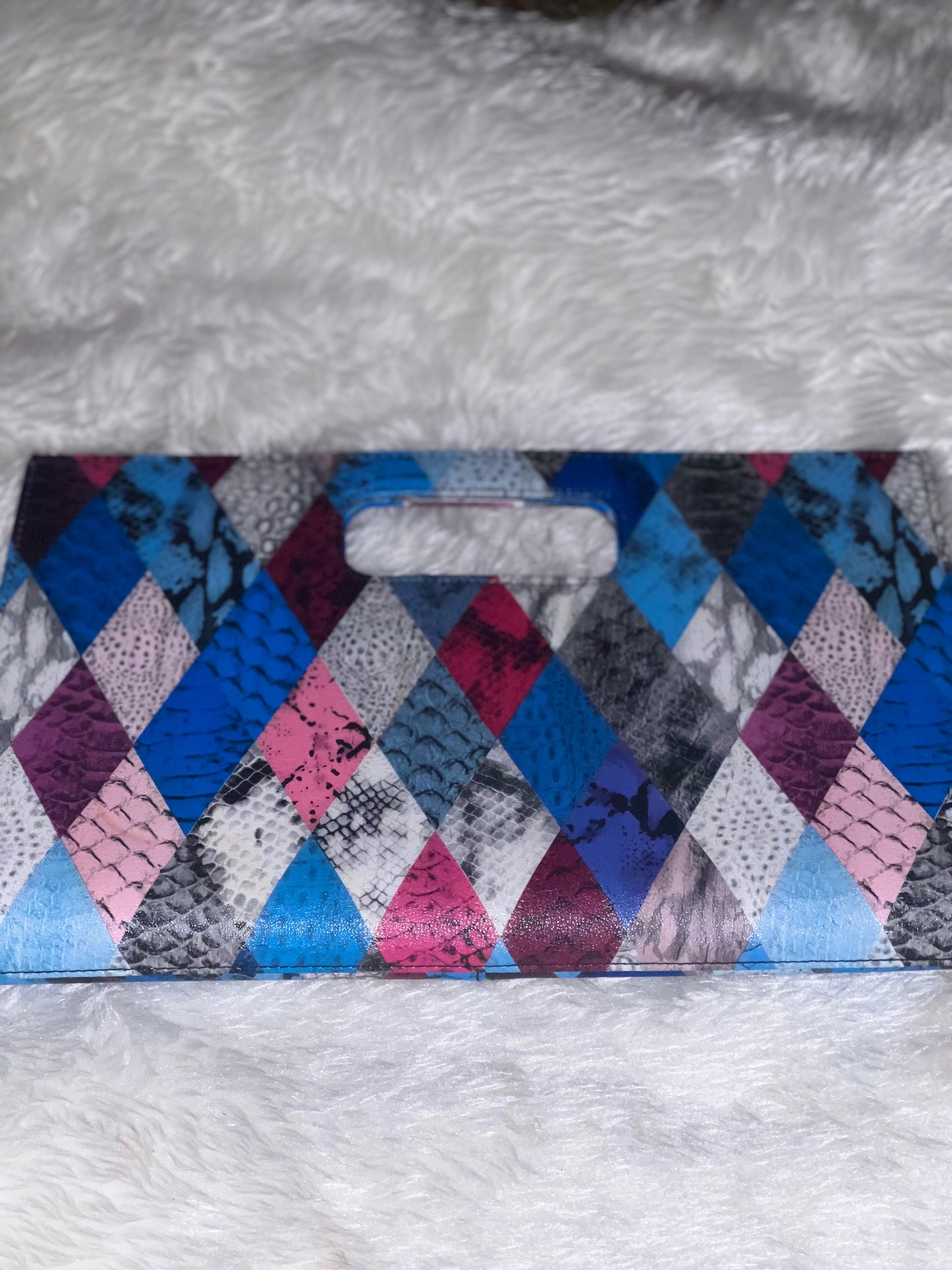 Multicolored Clutch Purse
