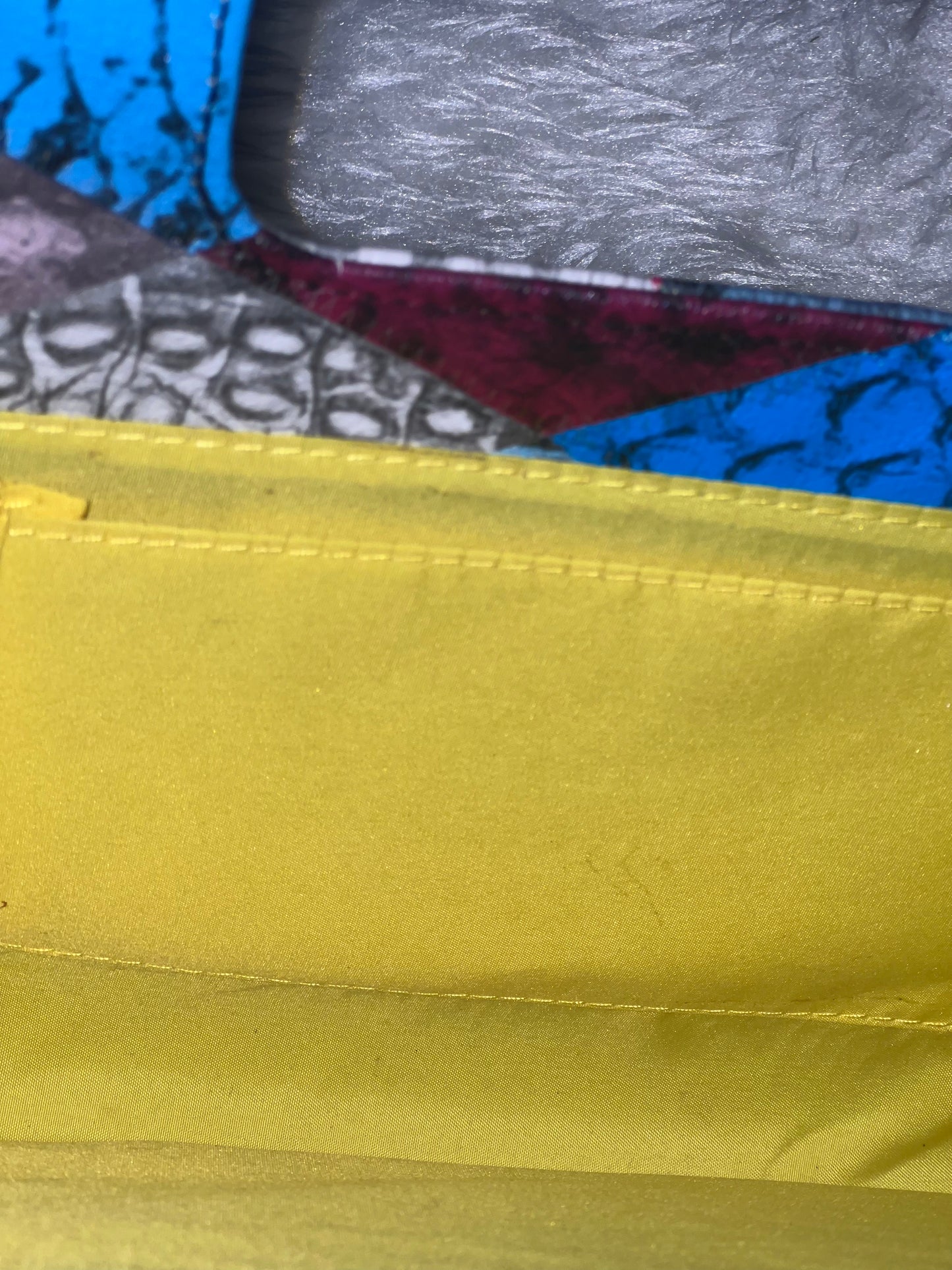 Multicolored Clutch Purse