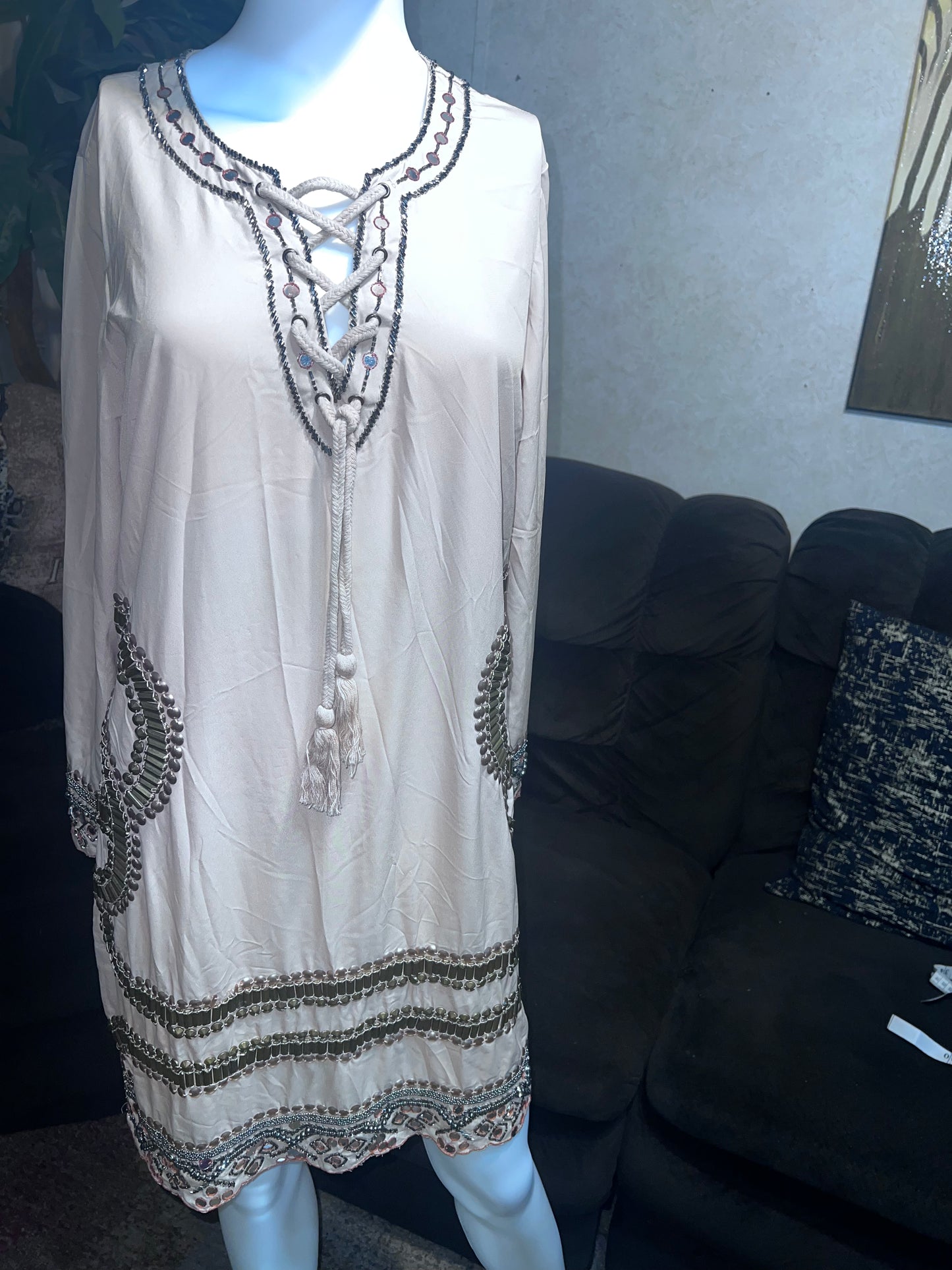 Venus Beaded Dress Size Medium